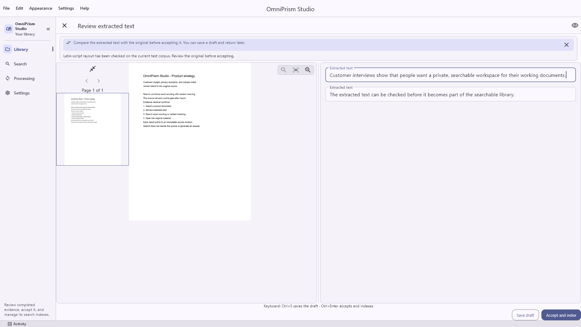 OmniPrism Studio review screenshot