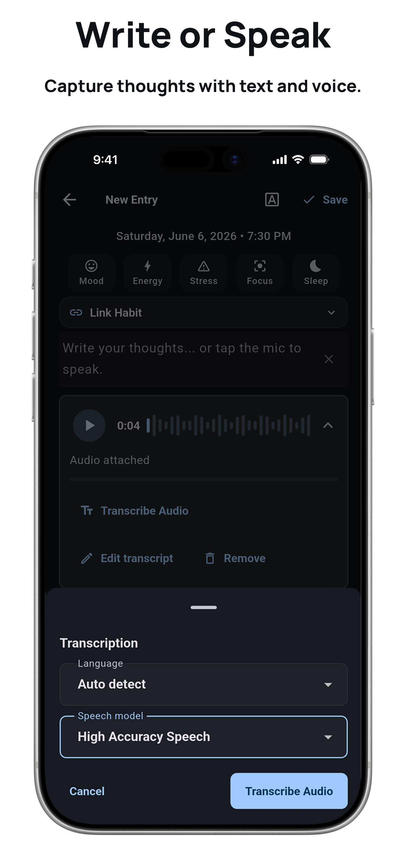 iPhone screenshot 1