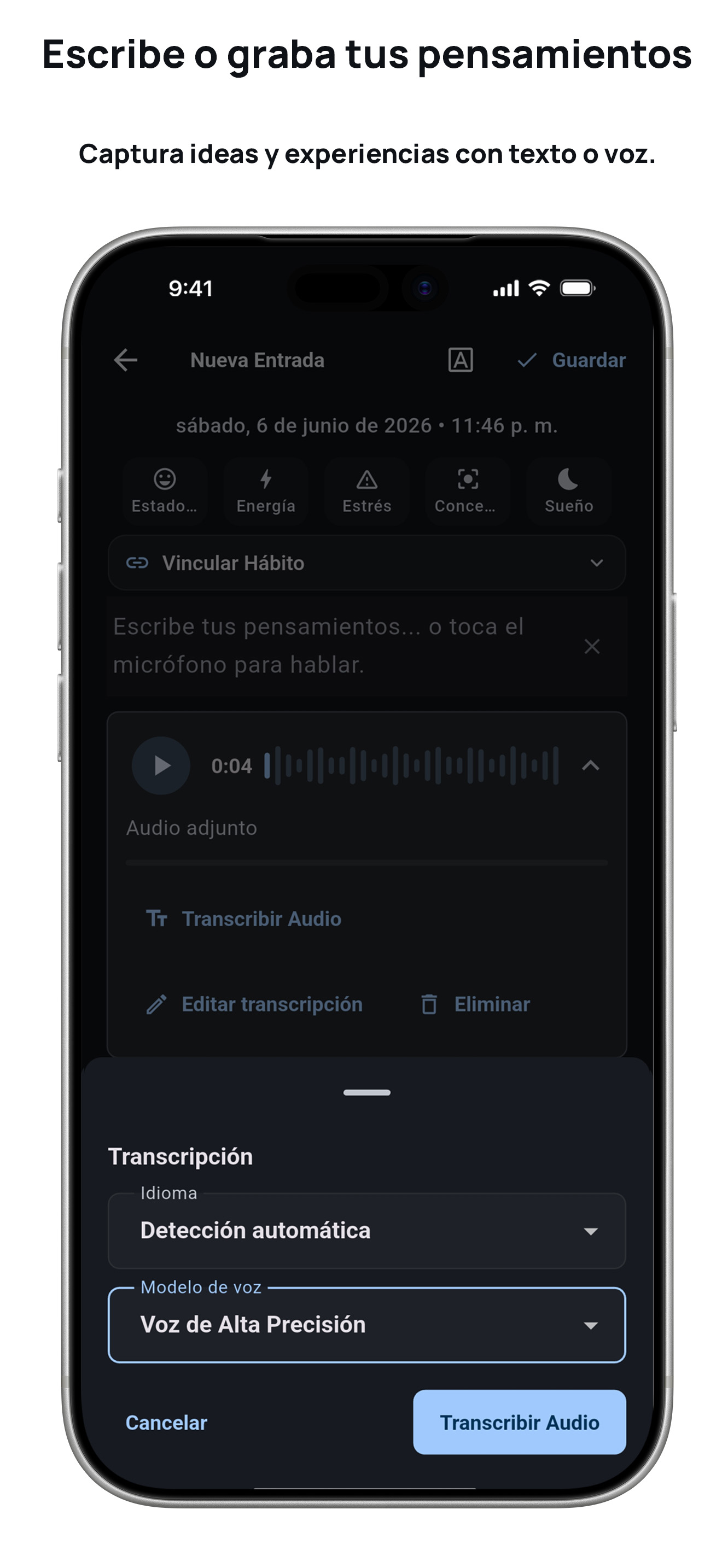 iPhone screenshot 1