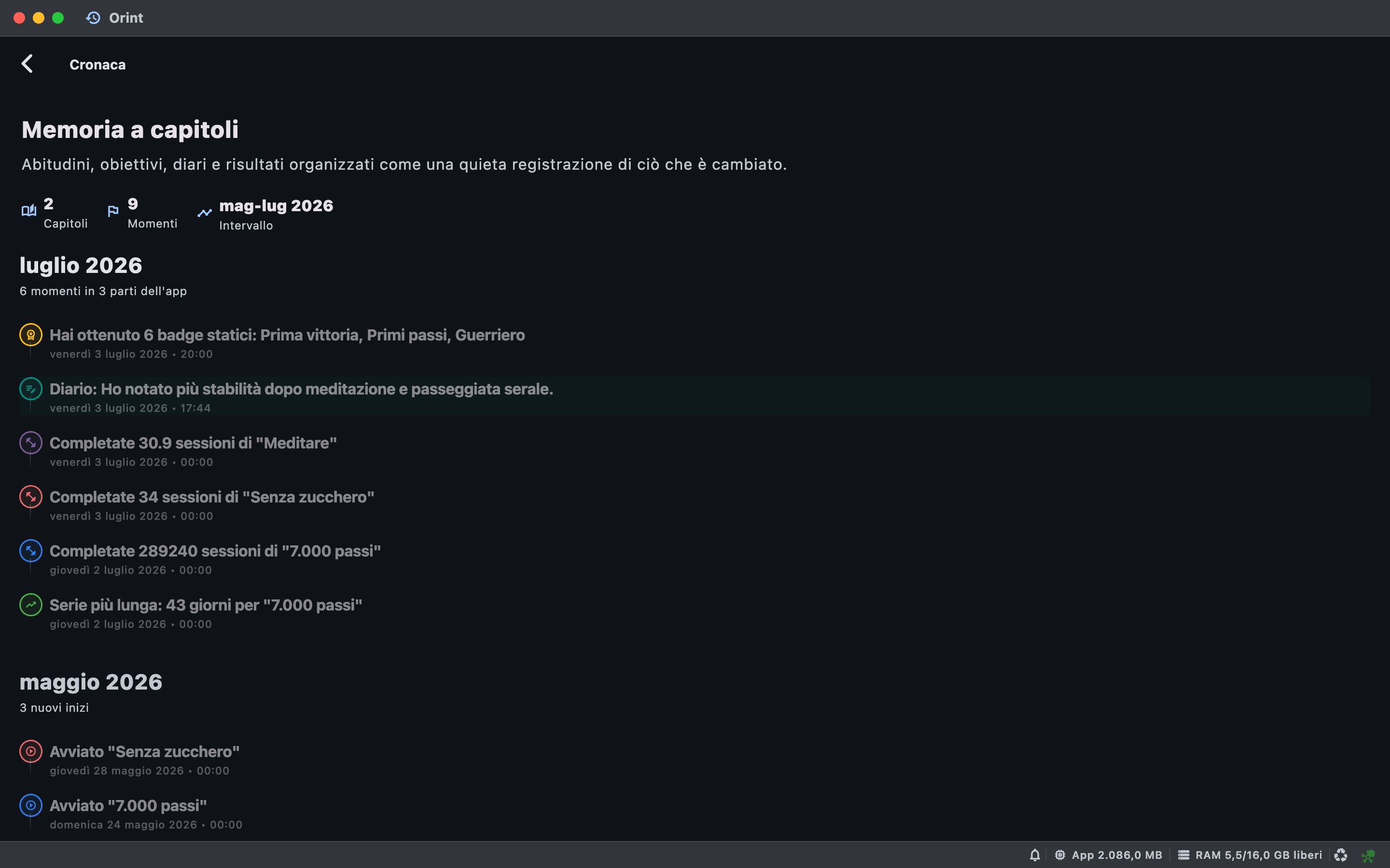 Mac Chronicle screenshot