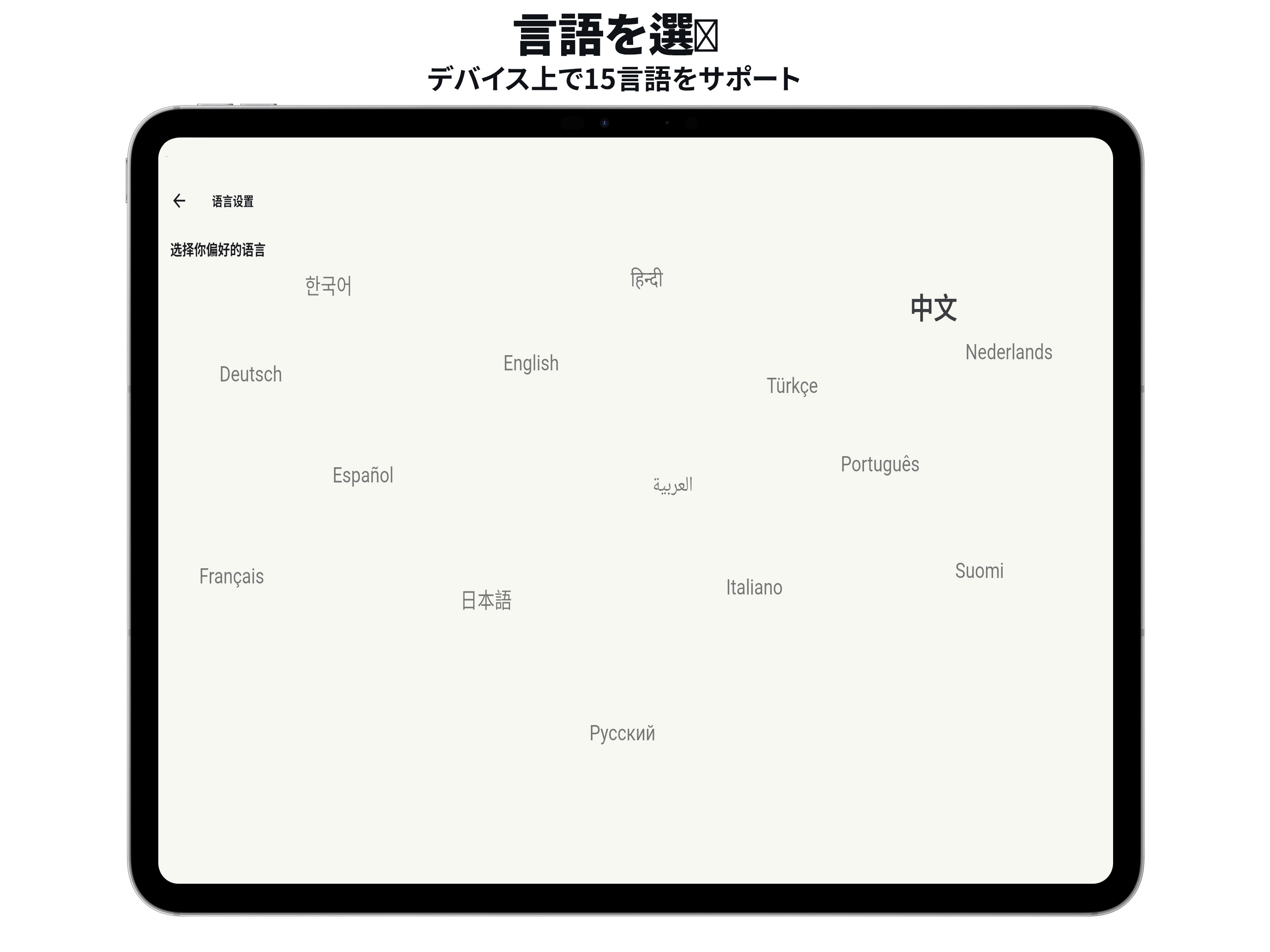 iPad screenshot 1