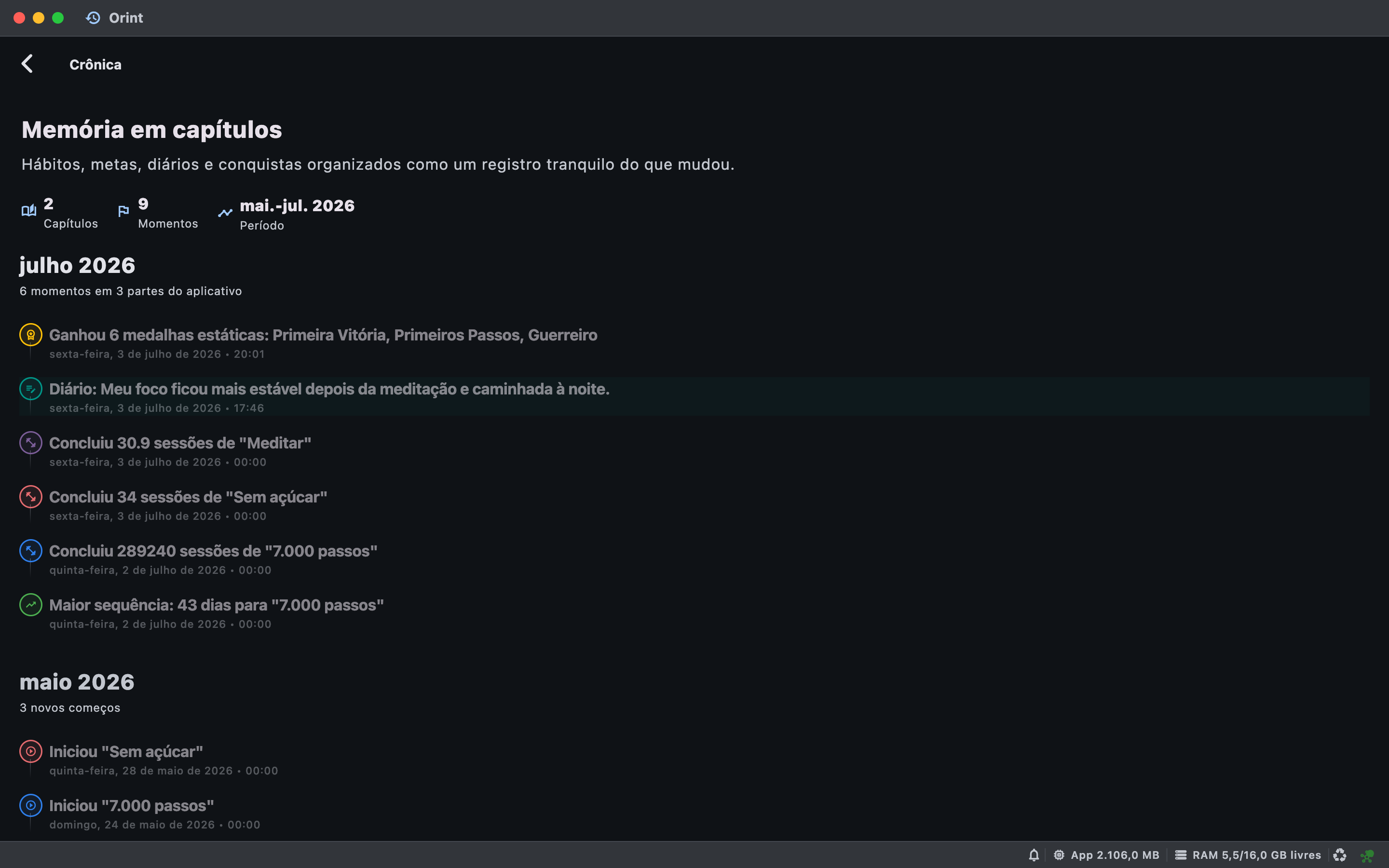 Mac Chronicle screenshot