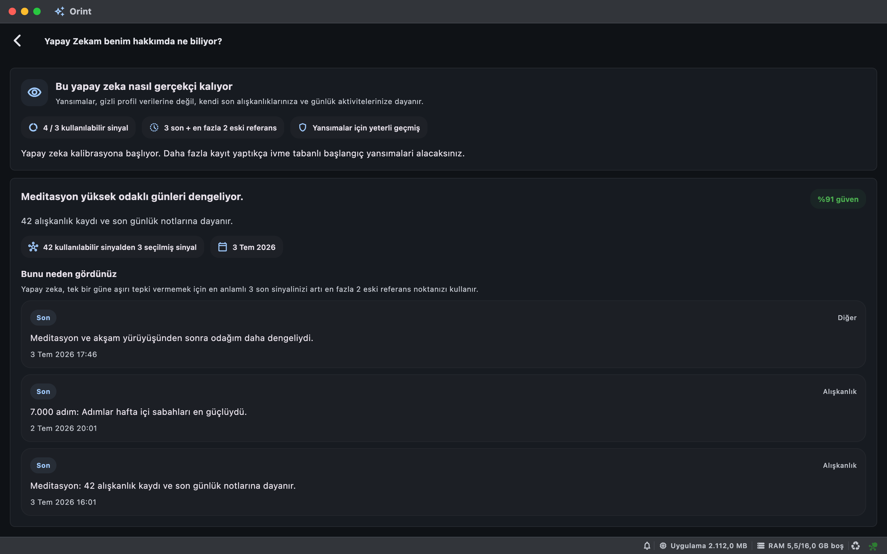 Mac AI screenshot