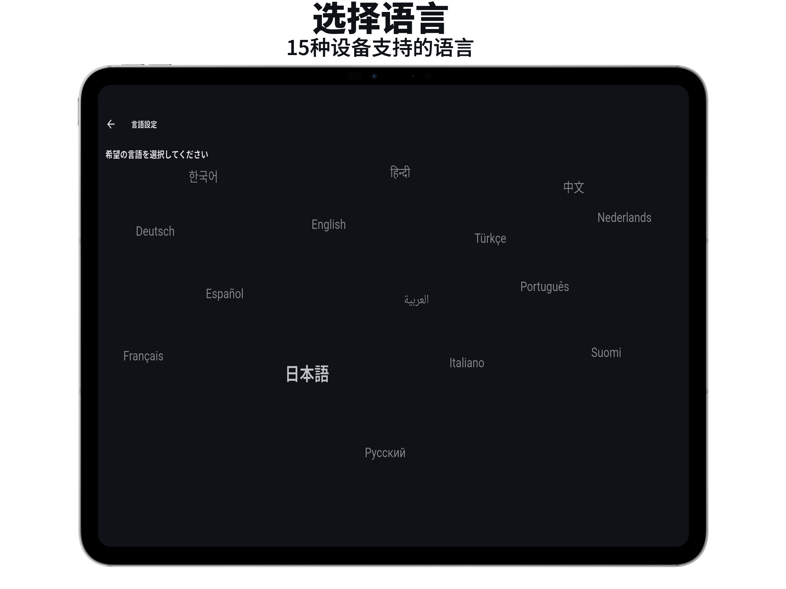 iPad screenshot 1